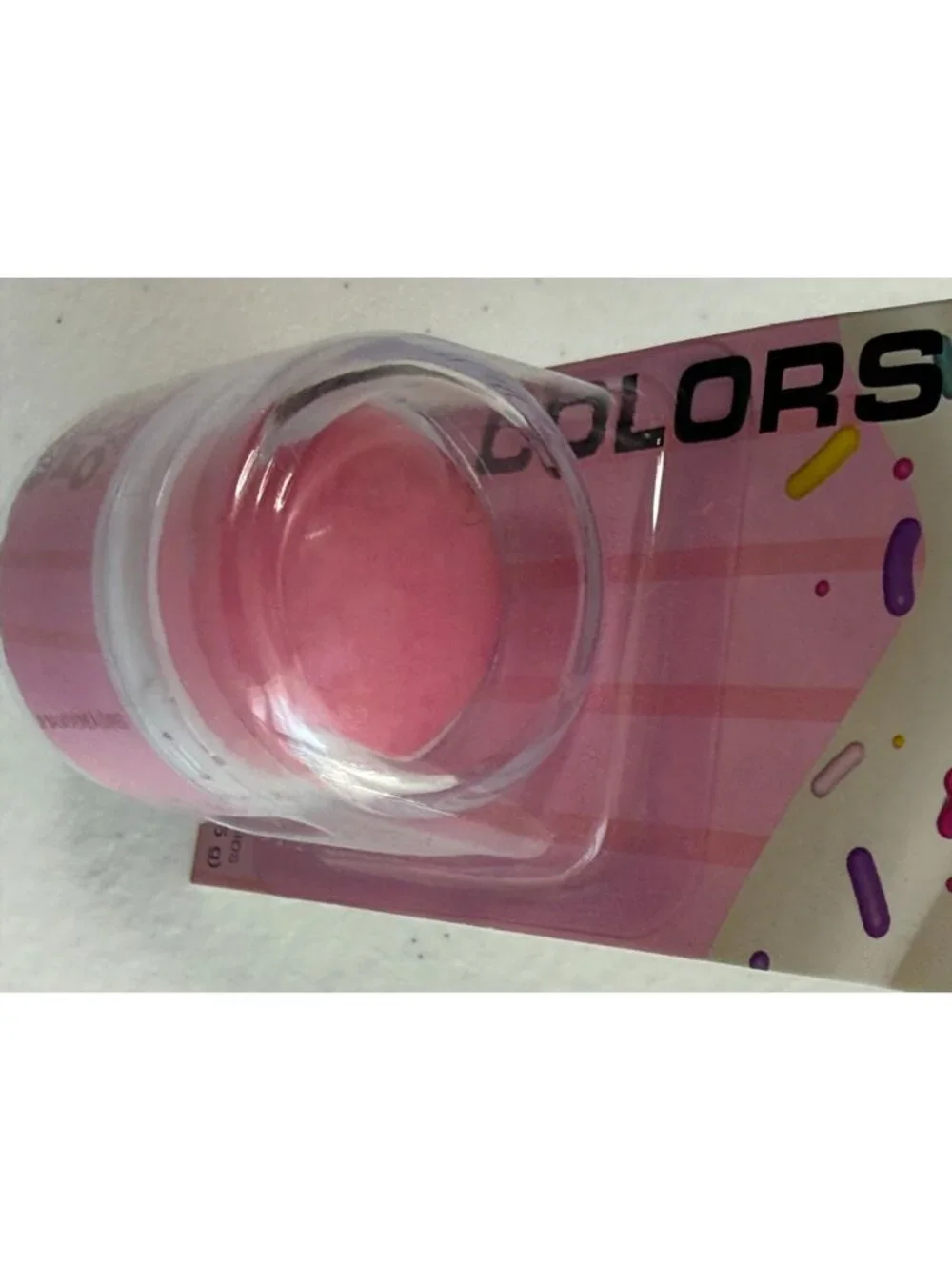 L.A. Colors Fro-Yo Lips Strawberry Scented Lip Balm New